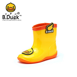 B.Duck 小黄鸭 儿童防水雨靴