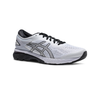 ASICS 亚瑟士 GEL-KAYANO 25 男子跑鞋 1011A019-101 白色/黑色 42