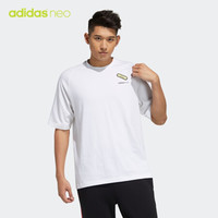 adidas NEO M SS MAY TEE 5 运动T恤 GR6922