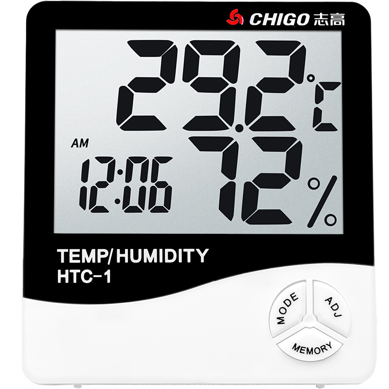 CHIGO 志高 HTC-1 温湿度计 标准款