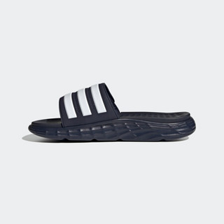 阿迪达斯官网 adidas DURAMO SL SLIDE 男鞋游泳运动凉拖鞋FY6034 藏青/白 47(290mm)