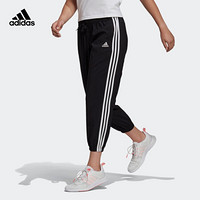 adidas 阿迪达斯 官网 adidas W 3S WV E 78PT 女装运动型格长裤GM5559 黑色/白 A/XS(155/64A)