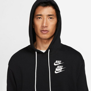 NIKE 耐克 Pullover French Terry 男子运动卫衣 DA0932-010 黑色 M