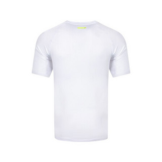 ASICS亚瑟士 2021春夏男士运动T恤舒适透气时尚休闲短袖 白色 S