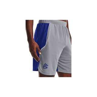 安德玛官方UA库里Curry男子篮球运动短裤1362002 灰色035 M