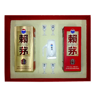 LAYMAU 赖茅 金樽+红御 53%vol 酱香型白酒 500ml*2瓶 礼盒装