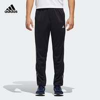 阿迪达斯官网 adidas M MH 3ST WU PNT 男装训练运动裤装FM5349 黑色/白 J/S(170/72A)