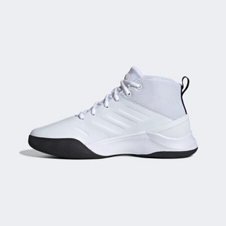 adidas 阿迪达斯 Ownthegame 男子篮球鞋 EE9631 白黑 47