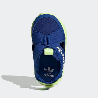 阿迪达斯官网 adidas 三叶草 360 SANDAL I 婴童低帮运动凉拖鞋FX4951 蓝/白/绿 26.5(155mm)