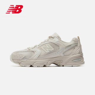 new balance NB官方2021新款中性款530系列MR530AA1经典休闲老爹鞋 浅奶茶色 MR530AA1 38(脚长23.5cm)