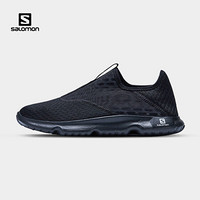 萨洛蒙（Salomon）女款 户外运动透气休闲赛后恢复鞋 REELAX MOC 5.0 黑色 412784 UK3.5(36)