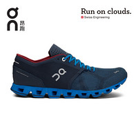 On昂跑 轻量减震多功能男款运动透气跑步鞋 Cloud X (Classic) Midnight/Cobalt 午夜黑/深蓝 44 US(M10)