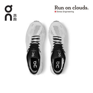 On昂跑 轻量减震多功能男款运动透气跑步鞋 Cloud X (Classic) White/Black/白/黑 42 US(M8.5)