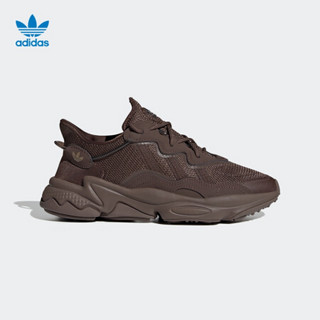 阿迪达斯官网 adidas 三叶草 OZWEEGO W 男女低帮经典运动鞋Q46165 棕色 40(245mm)