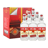 YONGFENG 永丰牌 北京二锅头 小方瓶 42%vol 清香型白酒 500ml*6瓶 整箱装