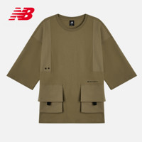 New Balance NB官方2021新款男款AMT12382时尚简约百搭T恤 INC AMT12382 S