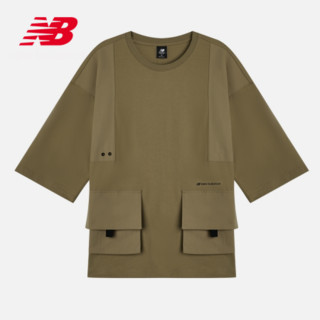 New Balance NB官方2021新款男款AMT12382时尚简约百搭T恤 INC AMT12382 S