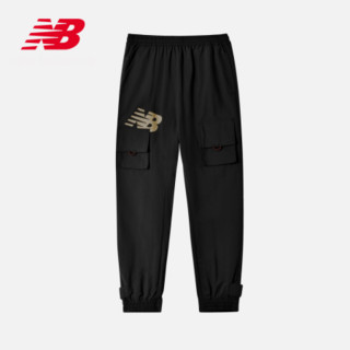 New Balance NB官方2021新款男款AMP12350潮流简约时尚运动长裤 BK AMP12350 XL