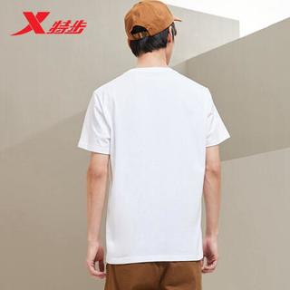 XTEP 特步 男子运动T恤 879229010080