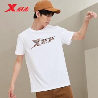 XTEP 特步 男子运动T恤 879229010080