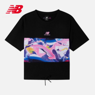 New Balance NB官方2021新款女款Erin Loree系列AWT12328圆领T恤短袖 BK AWT12328 M