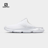 萨洛蒙（Salomon）女款 户外运动透气休闲运动赛后恢复鞋 REELAX SLIDE 5.0 白色 412788 4(36 2/3)