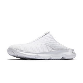 萨洛蒙（Salomon）女款 户外运动透气休闲运动赛后恢复鞋 REELAX SLIDE 5.0 白色 412788 4(36 2/3)