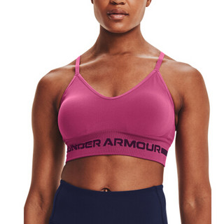 安德玛官方UA Seamless女子运动内衣—低强度Under Armour1357719 粉红色678 XL
