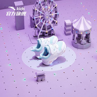 ANTA 安踏 儿童魔术贴学步鞋子 A332113812 薄荷蓝/安踏白-2 23