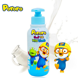 Pororo 啵乐乐 宝露露儿童山羊奶沐浴露 400ml