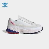 阿迪达斯官网 adidas 三叶草 KIELLOR W 女子经典运动鞋EF9112 水晶蓝 白/水晶蓝 白/锡 36(220mm)
