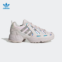 阿迪达斯官网 adidas 三叶草 EQT GAZELLE W女子经典运动鞋 EE7409 锡/能量黄/警报红荧光 42.5(265mm)