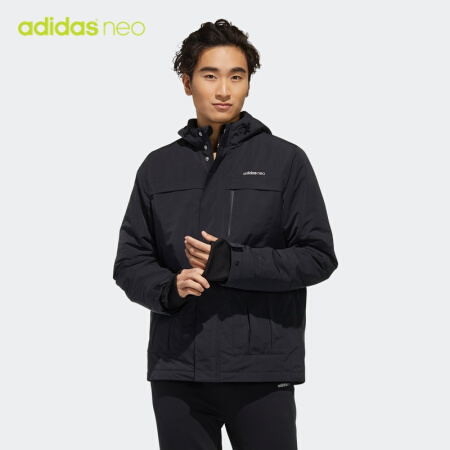 adidas NEO M FAVES PAD JKT 男子运动棉服 FU1031