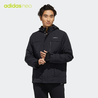 adidas NEO M FAVES PAD JKT 男子运动棉服 FU1031
