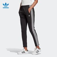 阿迪达斯官网 adidas 三叶草 SST PANTS PB 女装三条纹修身运动裤GD2361 黑色/白 36(参考身高:166~170CM)