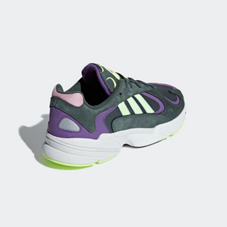 阿迪达斯官网 adidas 三叶草YUNG-1男女经典运动鞋BD7654 BD7655 常春藤绿/高光红 黄/紫/BD7655 36(220mm)