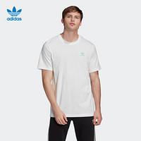 阿迪达斯官网 adidas 三叶草 男装夏季运动圆领短袖T恤FM3348 FM3349 白/FM3348 S(参考身高:173~178CM)