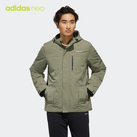 adidas NEO M FAVES PAD JKT 男子运动棉服 FU1032