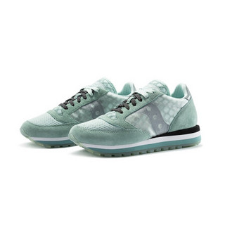 Saucony索康尼 2021春夏 新品  JAZZ TRIPLE 女子复古休闲鞋女鞋 浅兰-2 42