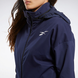 Reebok 锐步 UBF Q4 Jacket 女子运动夹克 FU2150 藏青色/蓝色 S