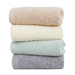 金菁毛巾a类纯棉家用洗脸面巾1条装素色轻薄款柔软吸水简约ins风