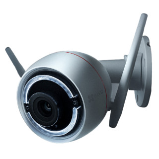 EZVIZ 萤石 C3W 1080P 家用监控摄像头 200万像素 红外 白色