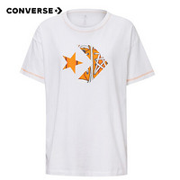 CONVERSE 匡威 女子 Hyper Local Shoelace Graphic SS Tee 短袖T恤 10020855-A01 S码