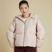 CONVERSE 匡威 女子 Down Oversized Puffer 运动 短款连帽羽绒服 10019787-A04 S码