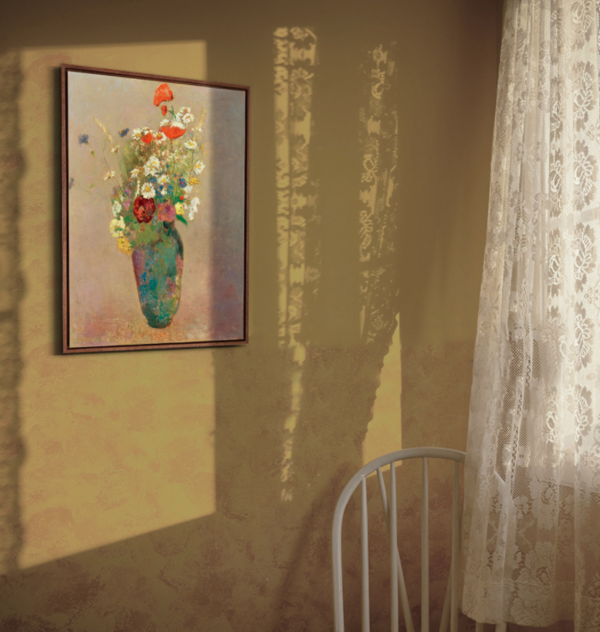 小米有品 雷东《梦幻瓶花》45x60cm装饰画 版画