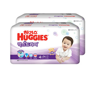 HUGGIES 好奇 超干爽系列 纸尿裤 L54片*2包