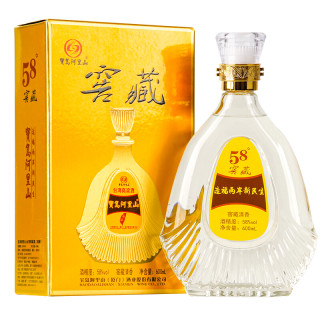 宝岛阿里山窖藏58vol清香型白酒600ml单瓶装