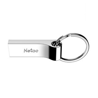 Netac 朗科 U275 USB 2.0 U盘 银色 64G USB