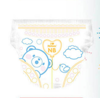 HUGGIES 好奇 银装系列 纸尿裤 NB78片