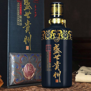 JINSHA 金沙 盛世贵州 原窖15 53%vol 酱香型白酒 500ml 礼盒装